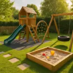 Giardino per bambini: Idee progettuali che migliorano sicurezza e divertimento senza perdere stile