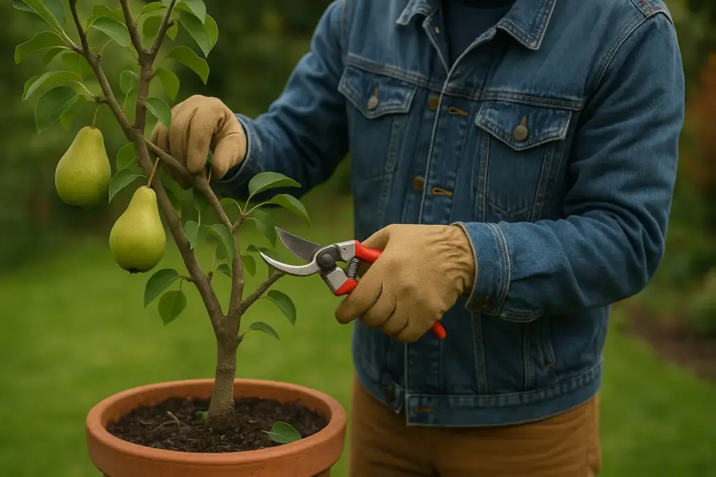 La potatura del pero nano: Procedura facile che stimola raccolto e salute dell’albero