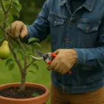 La potatura del pero nano: Procedura facile che stimola raccolto e salute dell’albero