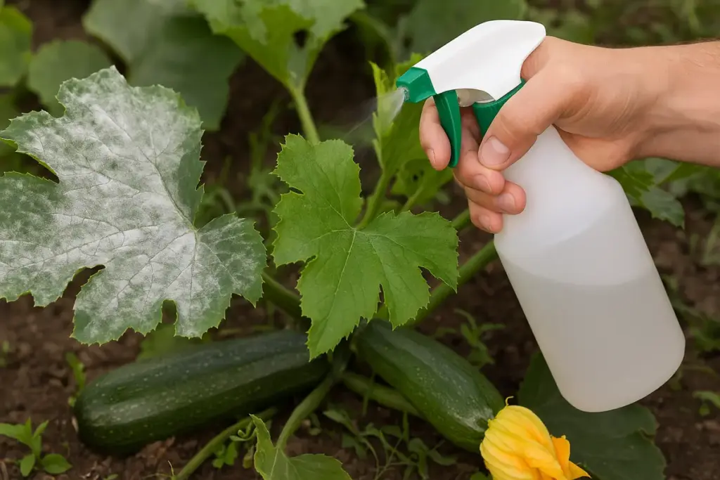 Come distinguere uno oidio su zucchine? Prevenire l’infestazione con un rimedio naturale