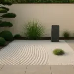 Giardino minimalista: Disposizione di elementi che riduce le cure e massimizza l’effetto visivo