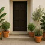 Come valorizzare un ingresso con piante? Il posizionamento che accoglie e non intralcia