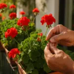 Gerani che smettono di fiorire a fine luglio: il gesto che li rimette in moto