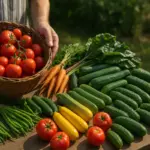 La raccolta della domenica: cosa mettevano in tavola gli orti di inizio agosto