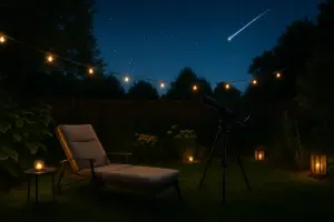 Un angolo per guardare le stelle cadenti: sistemare il giardino per le notti di agosto