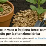 Pacciame in vaso o in piena terra: cambia tutto per la ritenzione idrica