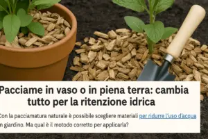 Pacciame in vaso o in piena terra: cambia tutto per la ritenzione idrica