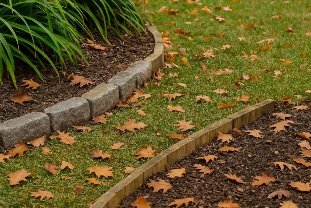 Bordure in pietra o in legno: quale regge meglio nei cambi di stagione