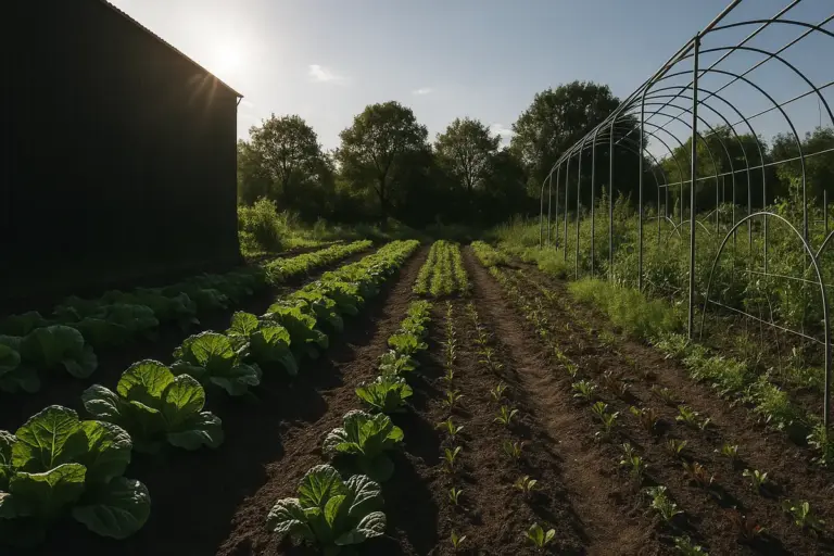 Orientamento dell’orto rispetto al sole: l’ombra delle strutture che rovina tutto