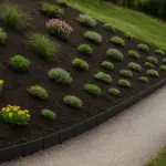 Bordure decorative su terreno in pendenza: il materiale che non cede mai