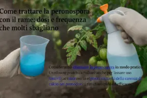 Come trattare la peronospora con il rame: dosi e frequenza che molti sbagliano