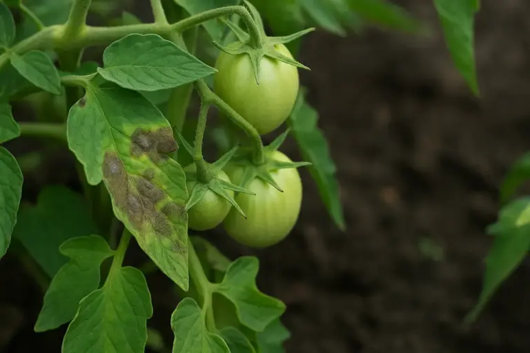 Peronospora nelle prime settimane del pomodoro: il segnale che anticipa il danno