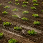 Irrigazione a pioggia su terreno argilloso nell’orto: come evitare la crosta in superficie