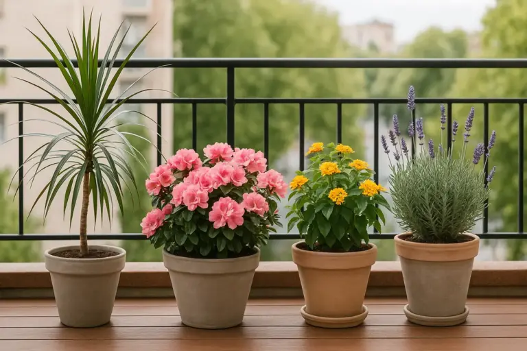 Piante ornamentali da vaso per balcone: le varietà senza cure quotidiane
