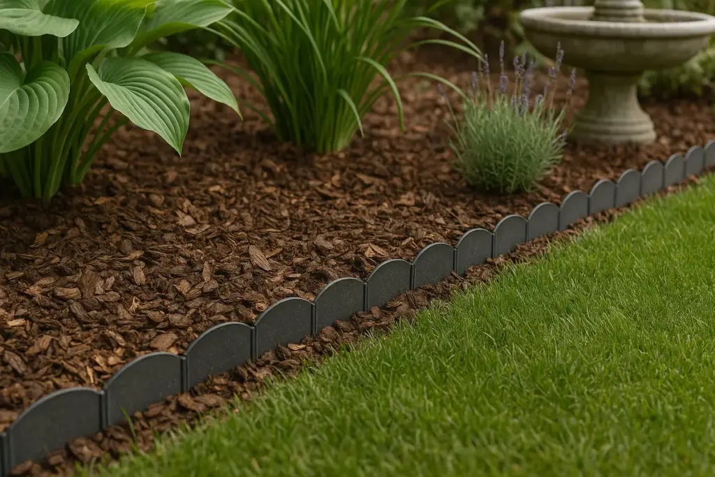 Bordure decorative e pacciame insieme: l’abbinamento che semplifica la manutenzione